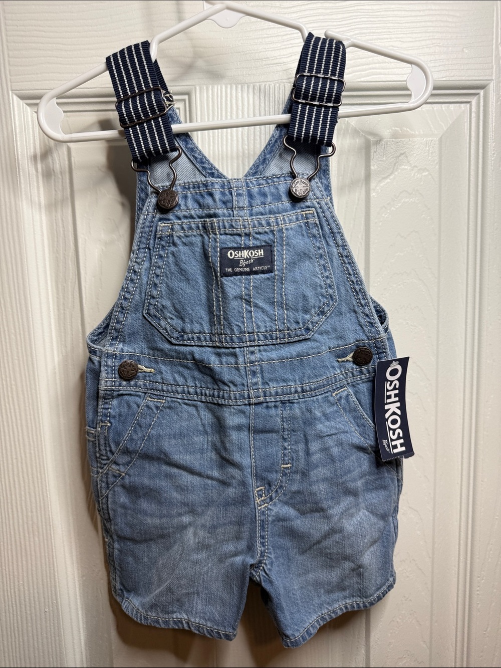 Baby denim overall Osh kosh